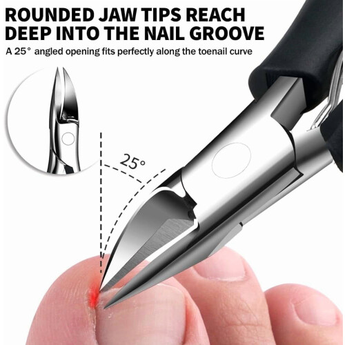 Cortador de unhas JINYUN para unhas grossas e encravadas