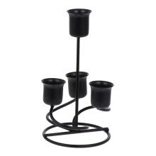 Järnljusstake Rund Slät Retro1Set