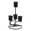 Iron Candle Holder Round Smooth Retro 1 Set 1