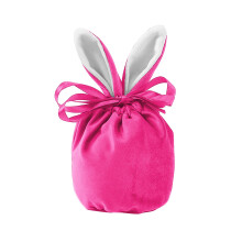 Paniers de Pâques Gallickan pour adolescentes – Sacs fourre-tout oreilles de lapin, rangement pour cadeaux de chasse aux œufs, rose vif –