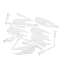 4Sets Reliable ABS Exercise Ball Pin Adapter for Yoga and Sports Balls