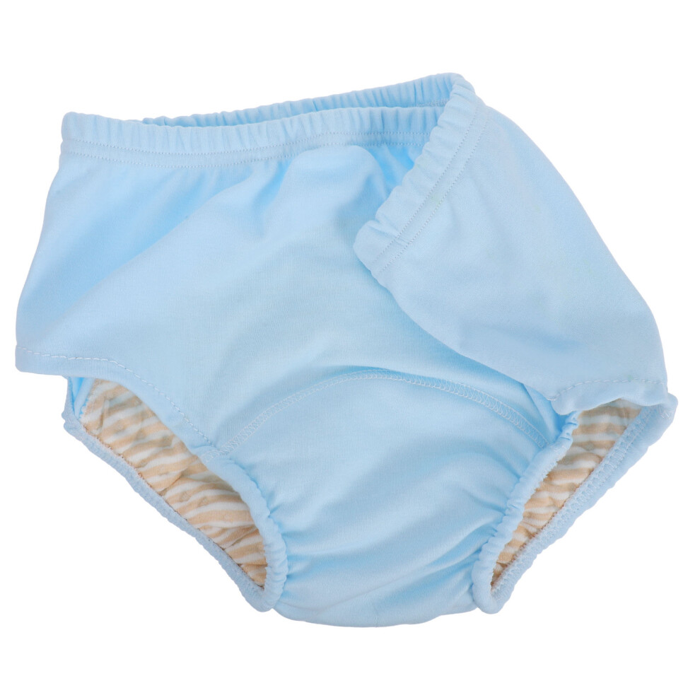 Totority 4Pcs Reusable Cotton Elderly Care Urinary Underwear Breathable Diaper