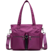 Lässige Damen-Tragetaschen, Schultertaschen, Geldbörsen aus weichem Nylon