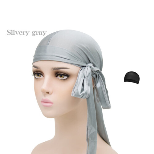 Σετ 1 τεμαχίου Silky Durags που περιλαμβάνει 1 σατέν Durag για άνδρες και γυναίκες με