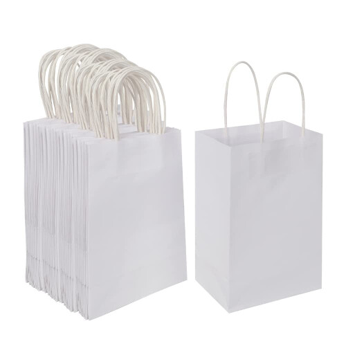 Απλές τσάντες δώρου Kraft 5,25x3,25x8,25 ίντσες – 100 τεμάχια