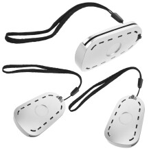 12Pièces Réparateur Lames Essuie-Glace Argent Flexible ABS