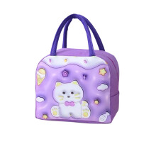 Sac à lunch isotherme avec doublure en aluminium – Grande capacité, large ouverture, maintien au chaud/froid, facile à nettoyer, tissu résistant