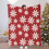 Christmas Blanket Red Snowflake Pattern 100x70cm 1