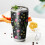 Ποτήρι Pioneer Flower 30oz με λουλουδάτο μοτίβο, διπλό τοίχωμα, μονωμένο με κενό αέρος, 4
