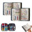 Ultimate Embroidery Learning Book + Sewing Kit, 106 Patterns, DIY Stitch Guide for Beginners & Enthusiasts (2pc) 1