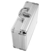 TOYMYTOY Harde aluminium draagtas met comfortabel handvat en veilige sluiting voor opbergen