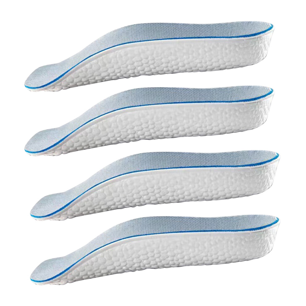 2 Pairs Height Increasing Insoles 1.5/2.5/3.5CM, Invisible Heel Lifts with Arch Support & Orthopedic Cushioning â Compatible with Most Shoes