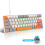 Wired Mechanical Keyboard 63 Keys Blue Switch 3-Color Backlight Waterproof 9
