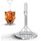 Kit griglia per friggitrice per tacchino con supporto verticale per pollo e 1
