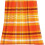 Buffalo Check Plaid Throw Blanket Orange Brown Yellow White 1