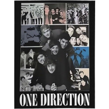 One Music Direction flanel takaró, légkondicionáló takaró, szundikáló takaró, kanapéra való takaró, dísztakaró, 125x102 cm