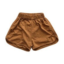 Barneshorts, gutteshorts, jenteshorts, sommerensfargede bomullsshorts til fritidsbruk for barn