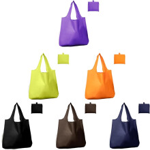 Foldable Reusable Grocery Bags – Heavy Duty 6 Pack with Handles Tote for Women & Men, Market, Travel, Storage