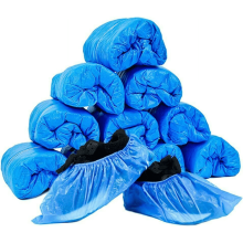 Opruiming! 50 paar blauwe antislip wegwerpschoenen/laarsjes