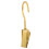 Gouden aluminium draaibare cliphanger 1