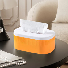 PP-hoes voor gezichtstissues, decoratieve en duurzame kubusvormige houder voor aanrecht/commode, gemakkelijk bij te vullen, verkrijgbaar in diverse