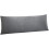 Fronha de veludo para travesseiro de corpo com zíper, 50 x 137 cm (20 x 54 polegadas) 1