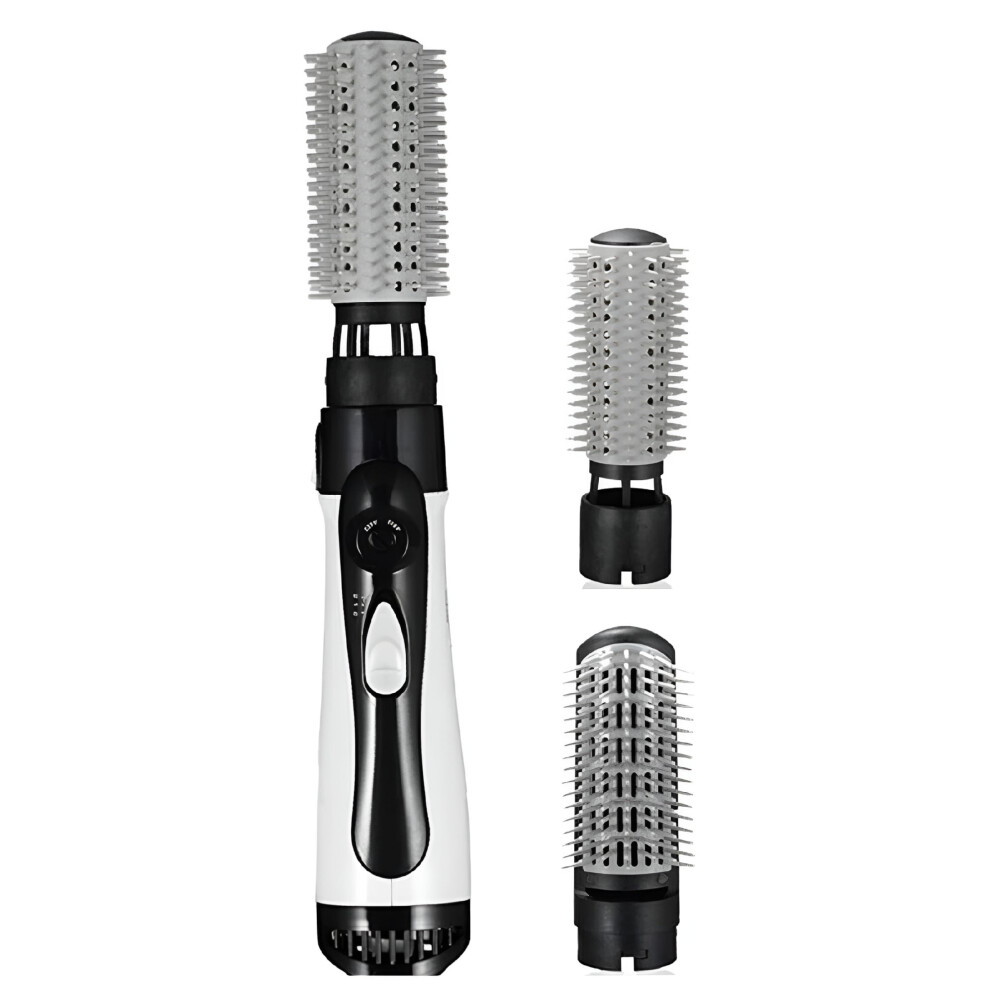 HIBIBUD Hair Dryer Brush 3-in-1 Rotating Hot Air Brush Set