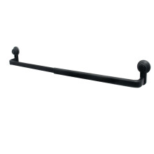 Porte-serviettes Ă ventouses avec barre de suspension pour gobelets, idĂ©al pour la salle de bain, la cuisine et la maison. Noir, facile Ă