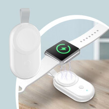 Bezdrátová nabíjecí stanice pro více zařízení – kompatibilní s iPhone, Apple, Samsung, iPad, Android