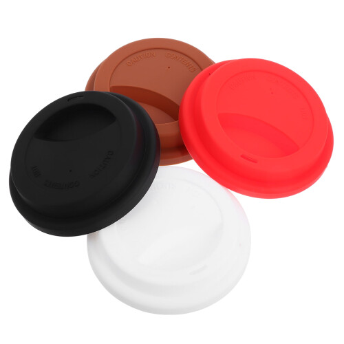 Silikonlock till kaffemuggar, 4-pack