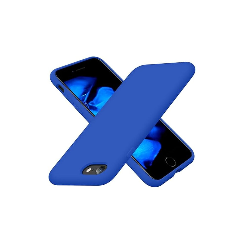 Iphone Se (2020/2022) & Iphone 7/8 Case Â Klein Ultra-Slim Silicone, Shockproof, Soft Microfiber Lining, 4.7" Blue 9327961528994