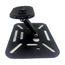 Double Gimbal Projector Stand Adjustable Lift Foldable Portable Desktop Wall Mount Metal Holder for Home Office Use