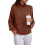 Hässliche Weihnachtspullover für Damen, modische Herbst-Winter-Strickpullover, dicker Strickpullover mit Rollkragen 1