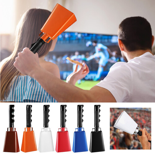 Xqxayjr Cowbell κάτω των $5 – Δυνατός ορειχάλκινος θόρυβος 120dB, συμβατός με αθλητικές