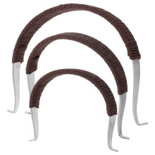 Cabo de aço inoxidável para bule com isolamento de corda (3 peças)