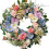 Guirlanda de flores artificiais de primavera de 22 polegadas 1