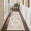 2x7 Beige Vintage Medaljongmatta 1