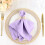 20 Pieces 17" Lavender Polyester Luncheon Napkins Wedding 1