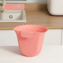 Cestino per rifiuti a forma di fiore da appendere alla porta della cucina