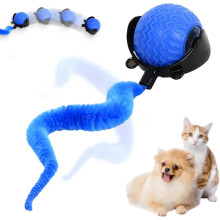 Interaktiv 360 rullende ballleke for katter og hunder – Selvbevegelig, smart elektrisk ball, kompatibel med katter og hunder