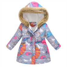 Cappotto caldo antivento per neonate, giacca per bambine, cappotto invernale spesso con cappuccio per bambine, giacca per bambine 4t