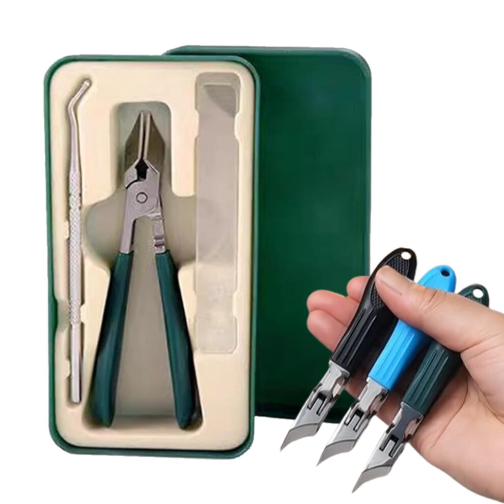 Sharp oblique toenail clippers wide jaw long handle