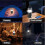 Portable Camping Lantern with Flashlight, 200LM/350LM, USB 5