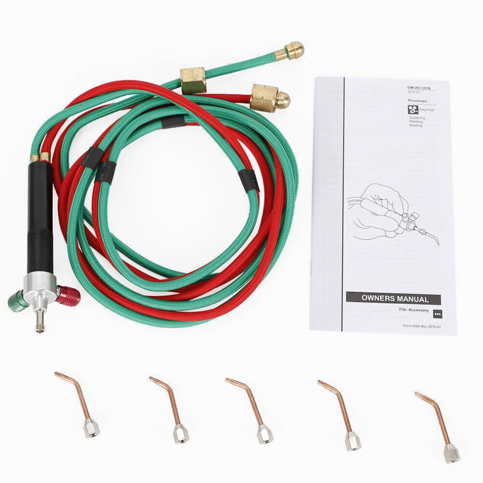 Repairing Torch Mini Gas Torch Micro Torch Oxygen Acetylene Welding Torch 5 Tips 9027700935433