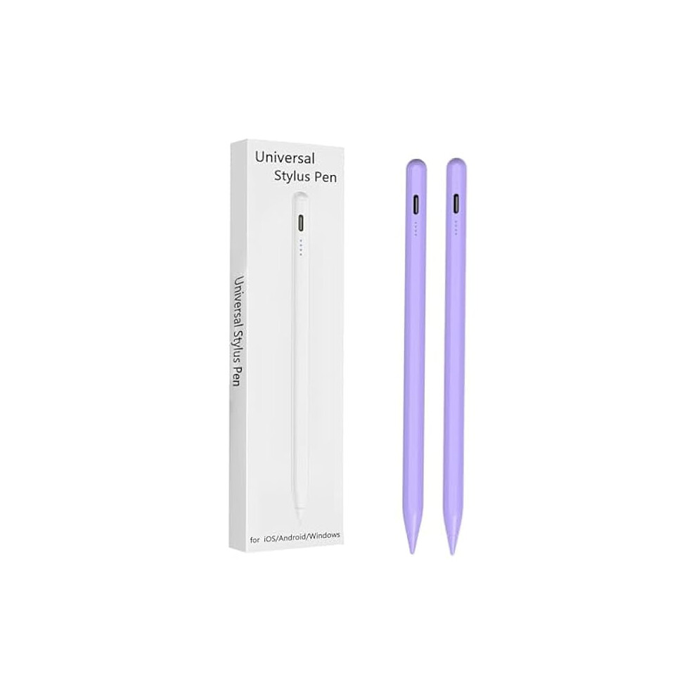 2Pcs Stylus Pen Compatible With Samsung Galaxy Tab A9/A8/A7, Ios/Android/Windows Lavender 9557311842245