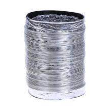 New 4 Inch 100mm Ventilation Pipe PVC Aluminum Tube Air Ventilation Pipe Hose Flexible Exhaust Duct 1.5M Air System Vent