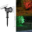 Solar Outdoor Spotlight with Motion Sensor, Waterproof, Wireless Ground Inserted, LED Pathway Light for Garden/Courtyard, Remote Control – 2