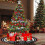 Weihnachtsbaumdecke aus Polyester, 55,1 x 39,4 Zoll 3