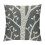Capas de almofada quadradas de linho ou com fundo decorativo, estilo fazenda, em polegadas. 1