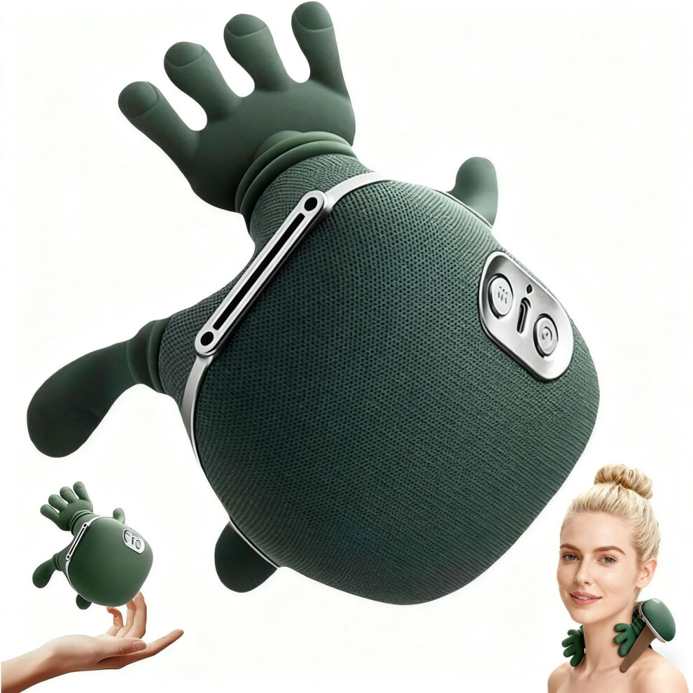 Shiatsu Neck and Back Massager, Wireless, 3-Speed